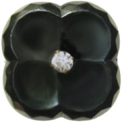 22-1.6.4  Tetrad - black glass with paste OME